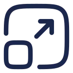 Maximize Square 3 SVG Icon
